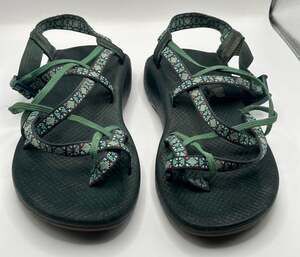 Chaco Women's Z/Cloud X2 Remix Sandals in Creed Pine size 11
